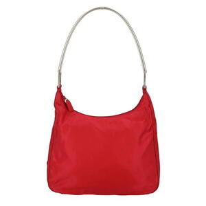 Prada nylon Hobo Shoulder bag red